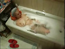 Hot Masturbation In The Bathtub