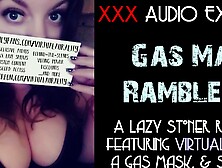 Talking & Masturbating While Wearing A Gas Mask (Audio Only Asmr)