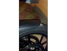 Hotel Room Motorbike Ride & Fuck With A Sexy Blonde Babe