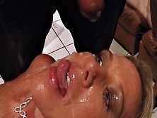 Three Bbc My Wifes Trash Faces With Cum