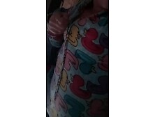 Babygirl zipping up fleece onesies for Daddy