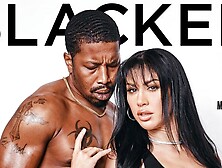 Blacked. Com Featuring Queenie Satee's Natural Tits Dirt