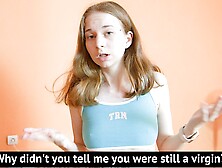 My stepbrother didn't expect me to take his virginity.  ANNA BALI