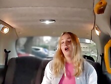 French Slut Chloé Chevalier Rides A Stranger's Dick In Taxi For Cash