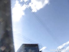 Blonde teen hottie April toyed in the butt (18+)