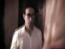 Stunning Stepsister Sucks Her Nerdy Stepbro N Lets Him Fuck Her