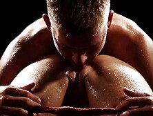 Shadows and light for stylishly photographed fucking while getting dirty in the dark