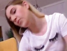 Horny Teen Stepdaughter Fucks With Stepdad Pov Style