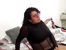 My Horny Stepsister Masturbates And Makes Video In My Room