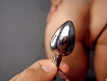 Jizz on my friend's gf's wide behind doggy style and spread her legs