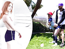 Skinny Guardian Angel Seduces And Rides Damon Because She Wants To Fix Him - ExxxtraSmall