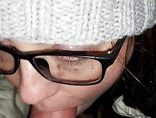 Giving Daddy a Quick Bj into forest on way back from Pub