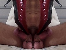 Red Boots Schlong Tease And Denial