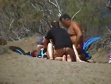 Trio Sur La Plage Gran Canarias - Xhamster. Com