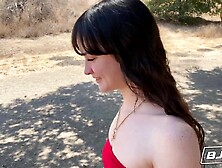 BJRAW Remi Raw wraps her lips around a large shlong