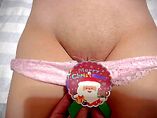 Christmas present! A virgin pussy to show for the first time!