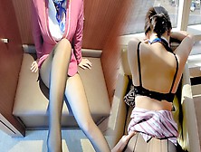 Nasty Flight Attendant Banged In Fancy Hotel After The Flight