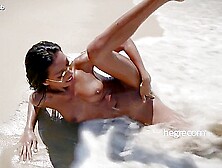 Asian teen Chloe Nude Beach - Teaser Video (18+)