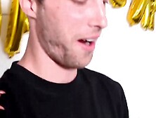 Four-Way Frenzy #4: DeepThroating Babes Share A Hard Dick" (Teens)