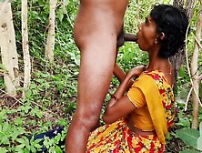 A Hottest Girl Was Gone To Her Owner Work To Jungle Cutting Ther Her Owner Was Asking Her Pussy For Fucking Then She Was Told Ok