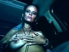 Vanessa Vixon enjoys nipple play and showcases her big boobs