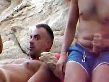 Spy For Hot Fucking And Sucking In The Gay Beach