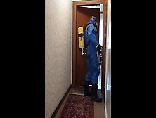 Draeger Workmaster Hazmat Suit With Scba Wank