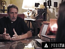 Sinful Hottie Gives Herself To Priest