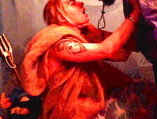 Captured mermaid BleuBrutalRose gets choked and throat punished by a sadistic fisherman...  brutal blowjob,  cosplay action,  smal