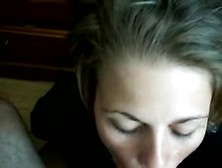 Quick Cream Flow In My Wifes Face Gap