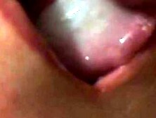 Ukrainian Wife Swallows Cum