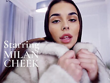 Milan Cheek In Fur Coat