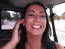 Tiffany Cane With Great Tits Has Pov Sex On The Bus