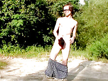 Outdoor Jerking With Str8 Sean - Sean Johansen 2