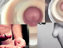 Split screen Spunk Tribute Mix of - My Thai,  Busty,  Natural Ex-wife