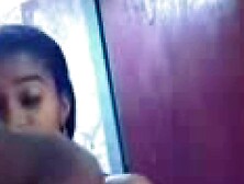 Indian college girl with two guys