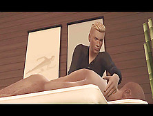 Sims 4,  Muscle Massage Cartoon Sex,  Hyungry