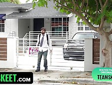 Big Natural Boobed Teen Blake Blossom Skips School To Ride The Neighbours Huge Cock And Get His Cum