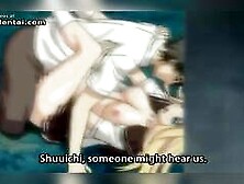 Amazing teen in nylons enjoys hot cumshot