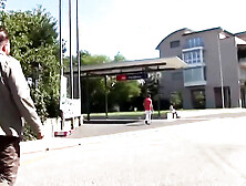 Wicked Short Haired Brunette hair Desires That Thick Dong