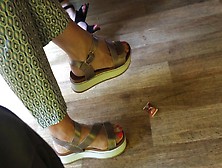 Hot Mature Feet In Sandals 2