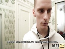 DEBT4k Russischer Shopaholic Von Schuldeneintreiber in Hubbys Gegenwart Gefickt