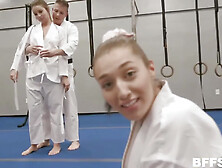 Cum Pao With Codey Steele,  Bella Rolland And Olivia Grey