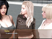 Visual novel,  redhead big ass