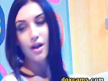 Busty Russian Babe Fingers her