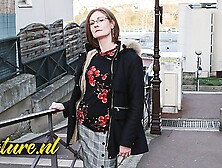 Petite French School Teacher Gets Butt-sex Slammed By a Large Hard Rod