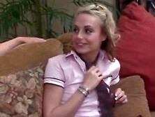 Nikki Hilton Tongues And Fucks Big Cock