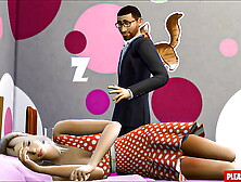 Dad Rides Sleeping Daughter After He Came Home Drunk From Work - Family Sex Taboo - Adult Film - Forbidden Sex