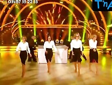 Sophie Raworth Sexy Scene  in Strictly Come Dancing