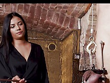 Cock Torment from lovely Brunette Babe